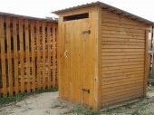 Деревянный туалет на даче своими руками фото