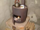 печка буржуйка для гаража