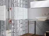 стеклоблоки в ванной