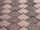 укладка тротуарной плитки "чешуей"